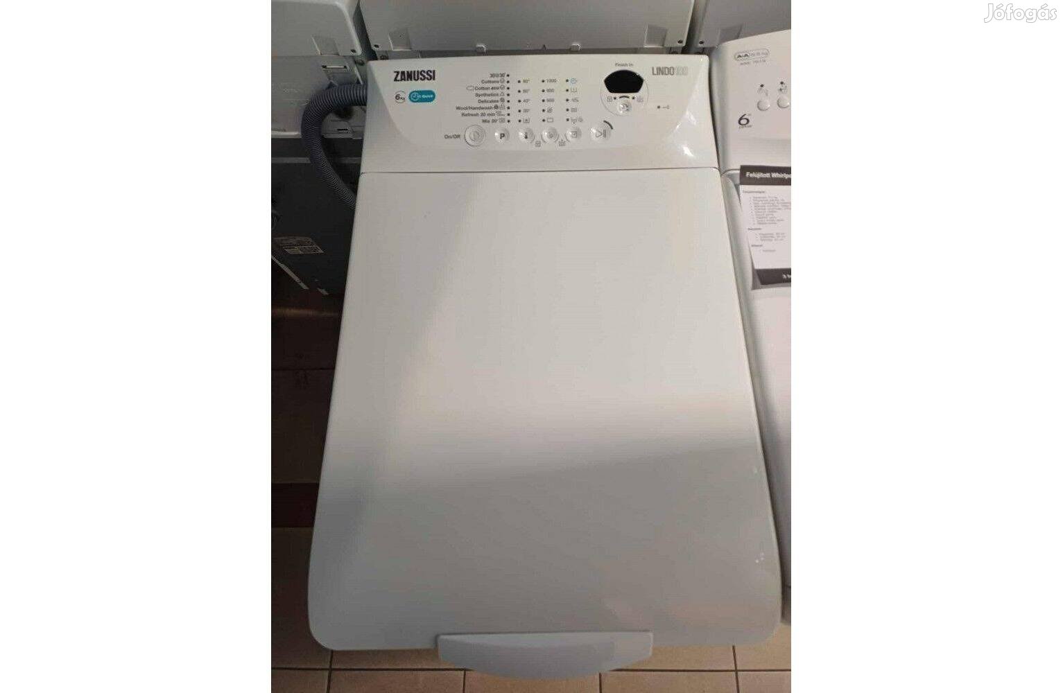Használt Zanussi Lindo100 Felültöltős Mosógép [H17031] 3-6 hó garival